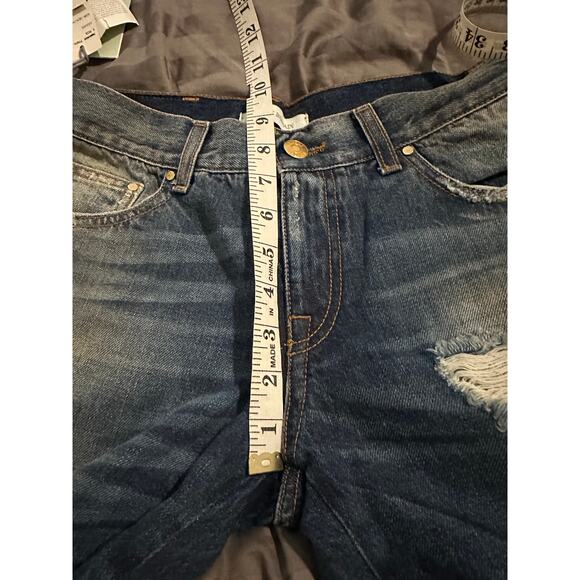 NWT PIERRE BALMAIN Distressed Jeans 27 - Picture 5 of 16